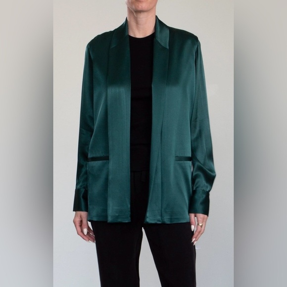 Pharaoh Vintage Satin Tux Jacket BlackSize 2 NWT